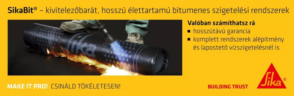talajnedvesség elleni szigetelés bitumenes lemez