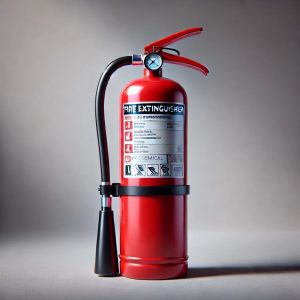 Ha porral oltó készüléket használunk, milyen módon előzhetjük meg a tűz visszagyulladását?